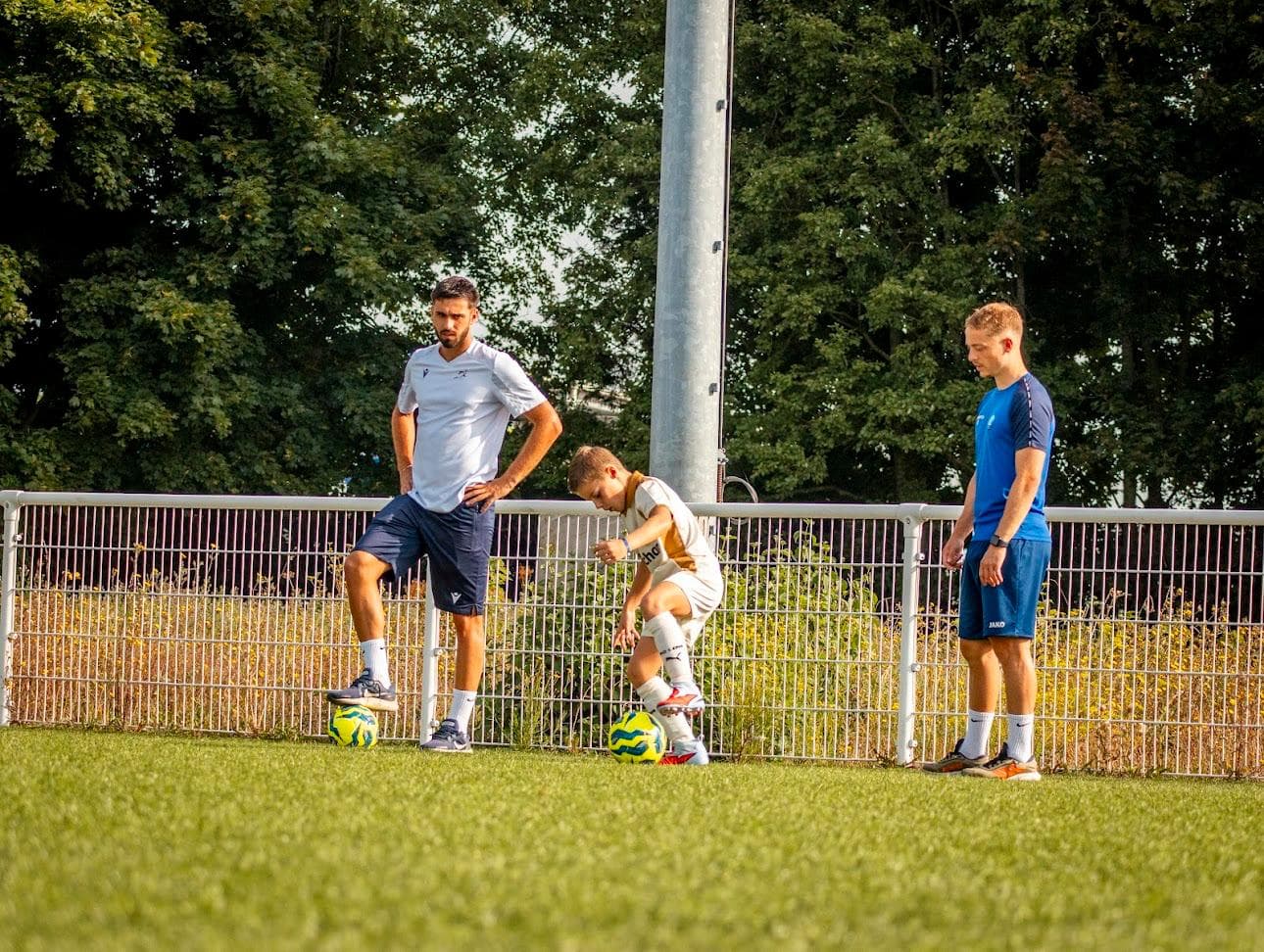 Coaching football